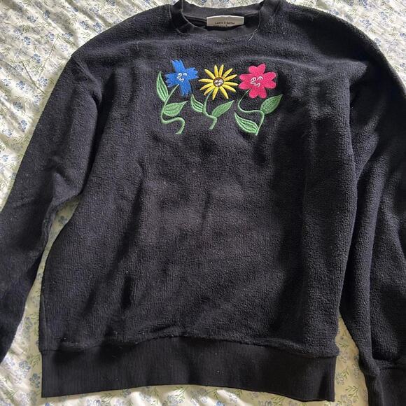 Fuzzy flower parks project crewneck - Picture 2 of 4
